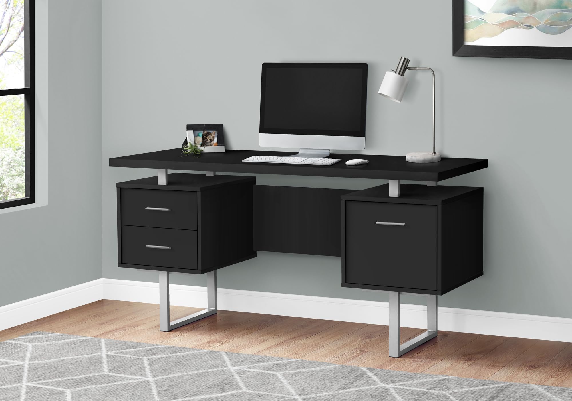 Monarch Specialties I 7634 Computer Desk, Home Office, Laptop